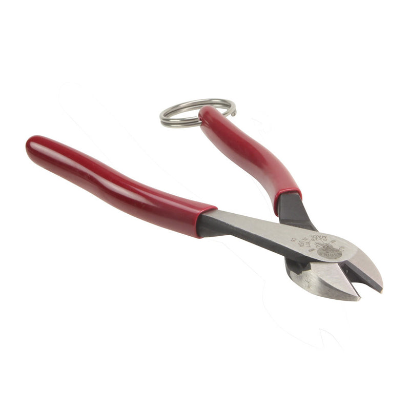 Klein Tools D228-8TT Diagonal-Cutting Pliers, High Leverage, Tie Ring, 8" - 4