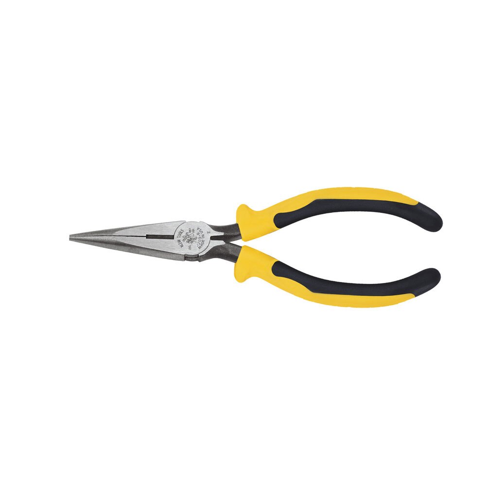 Klein Tools J203-6 Pliers, Long Nose Side-Cutters, 6-3/4"