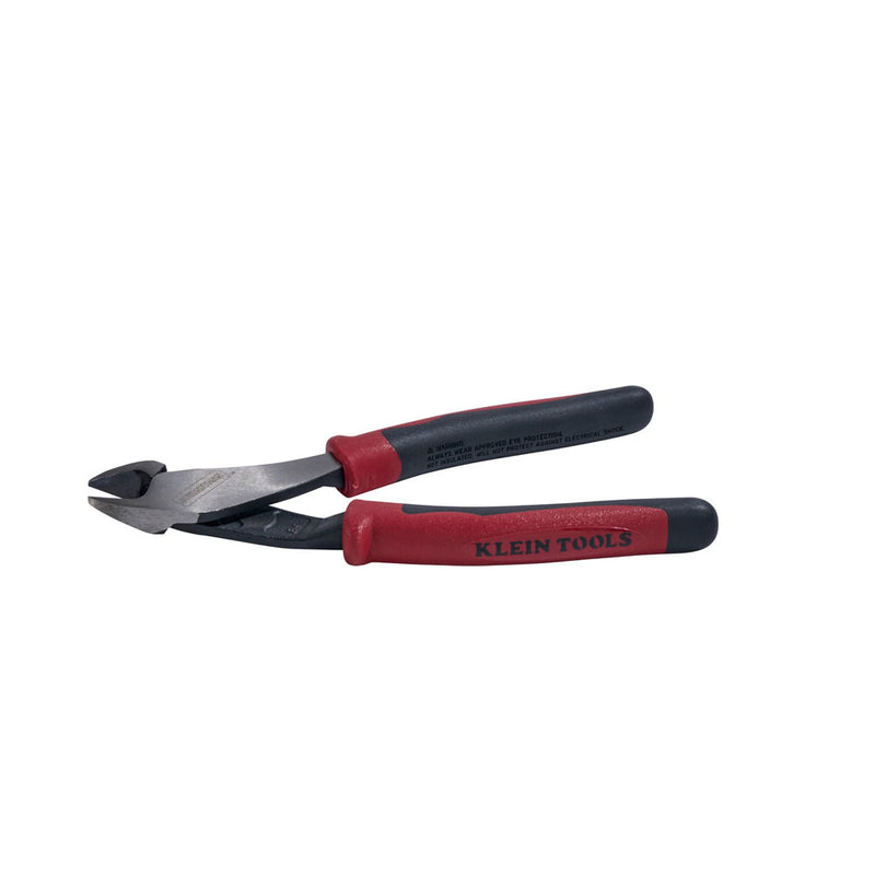 Klein Tools J203-8 Pliers, Long Nose Side-Cutters, 8" - 8