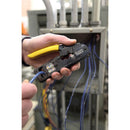 Klein Tools VDV226-107 Compact Ratcheting Modular Crimper / Stripper RJ11, RJ12, RJ45 - 6