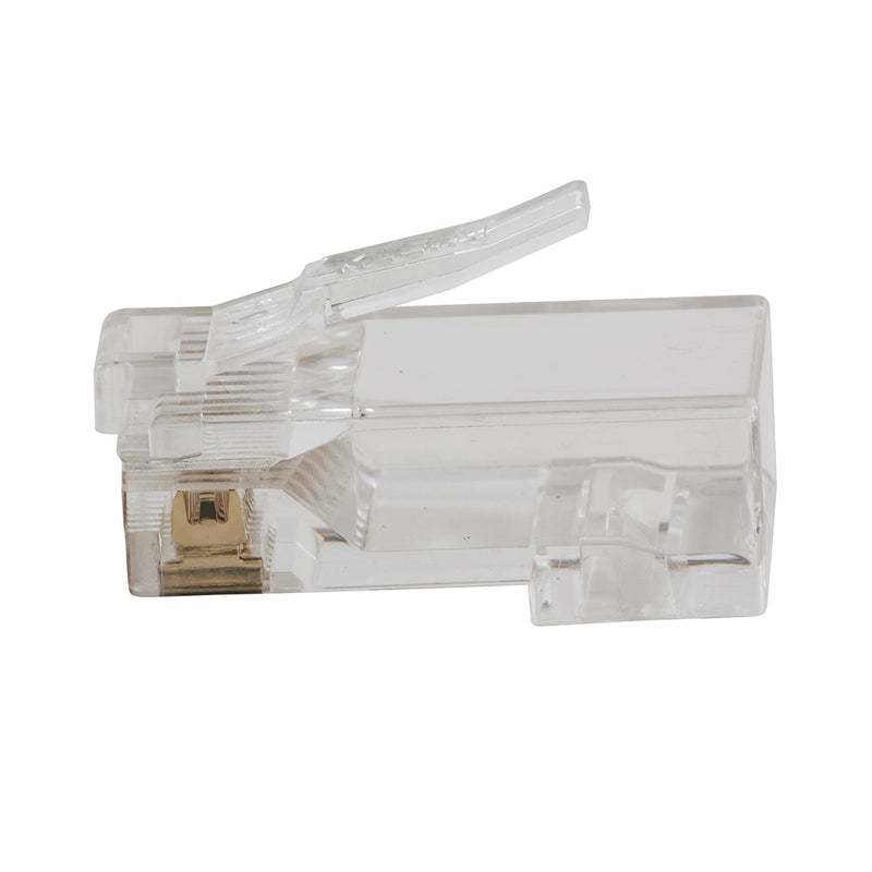 Klein VDV826-702 Pass-Thru Modular Data Plug, CAT5E, 50-Pk - 2