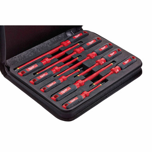 Milwaukee 48-22-2210 10PC 1000V Insulated Screwdriver Set w/ EVA Foam Case - 3