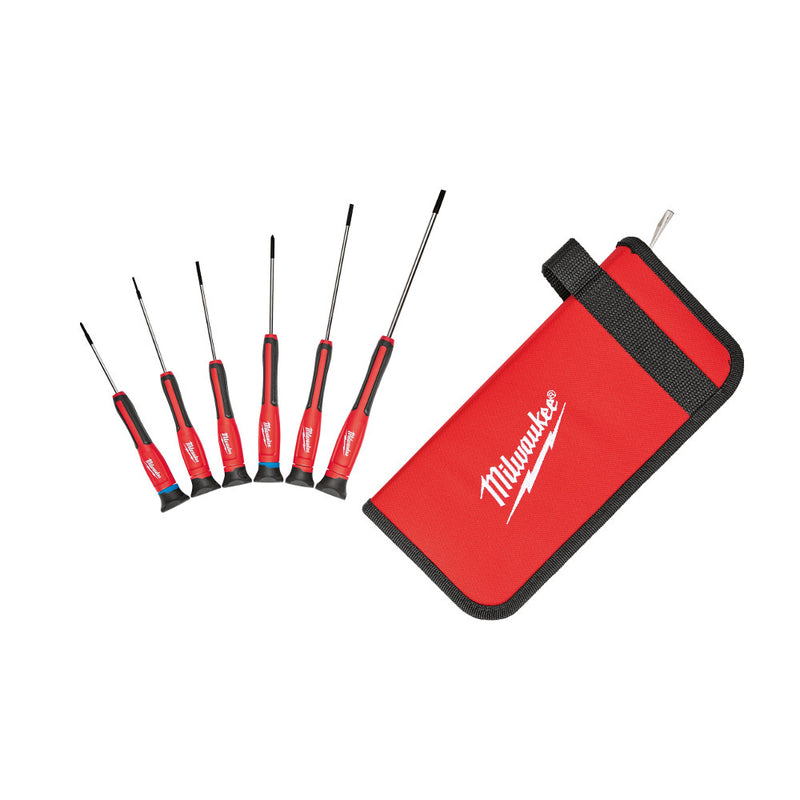 Milwaukee 48-22-2606 6 PC Precision Screwdriver Set