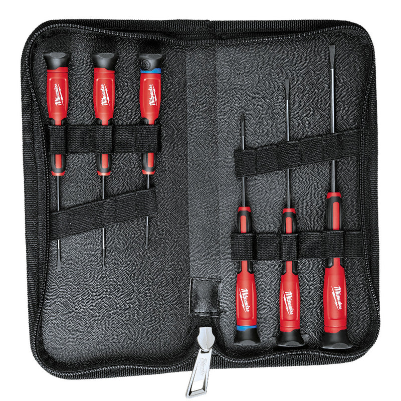 Milwaukee 48-22-2606 6 PC Precision Screwdriver Set - 5