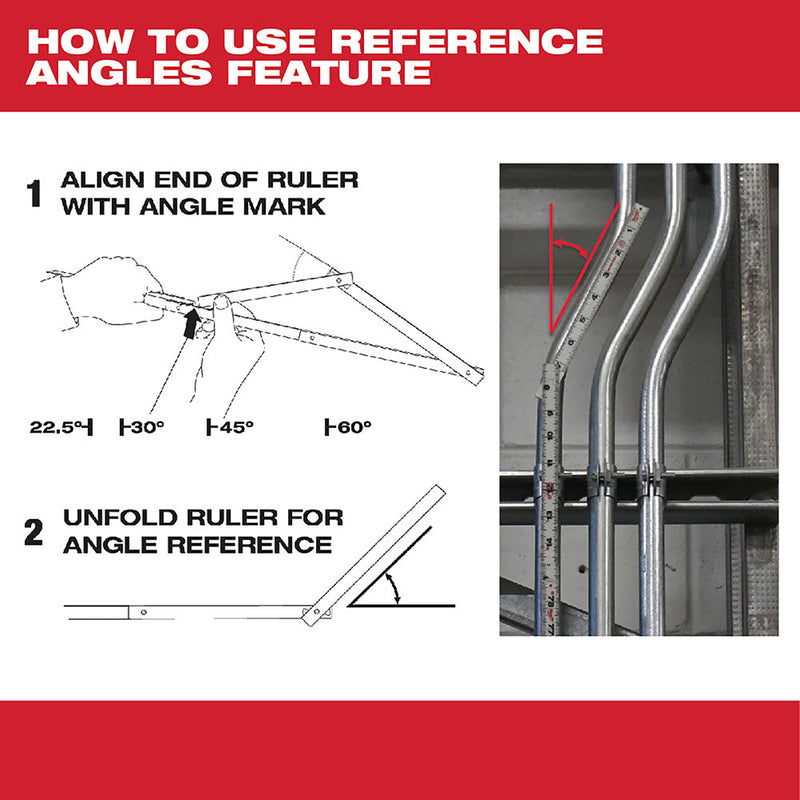 Milwaukee 48-22-3801 Composite Folding Rule - 3