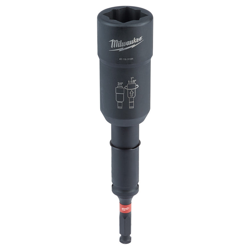 Milwaukee 49-66-5101 Shockwave Lineman's 3 in 1 Distribution Utility Socket