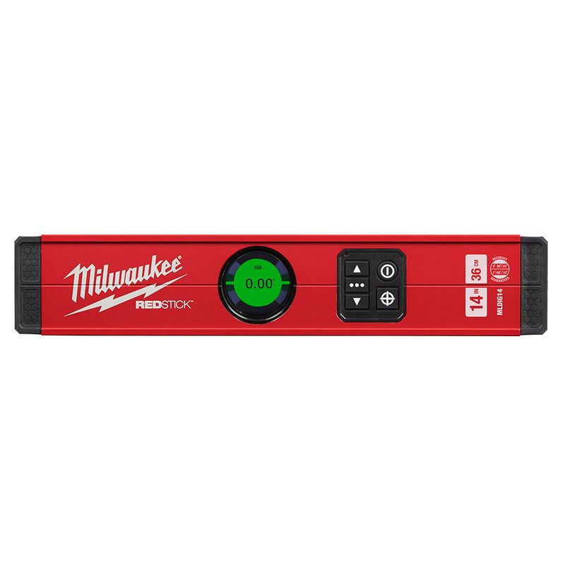 Milwaukee MLDIG14 14” REDSTICK Digital Level w/PINPOINT Measurement Technology - 4