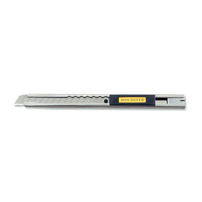 Olfa SVR1 9mm Stainless Steel Slide-Lock Utility Knife