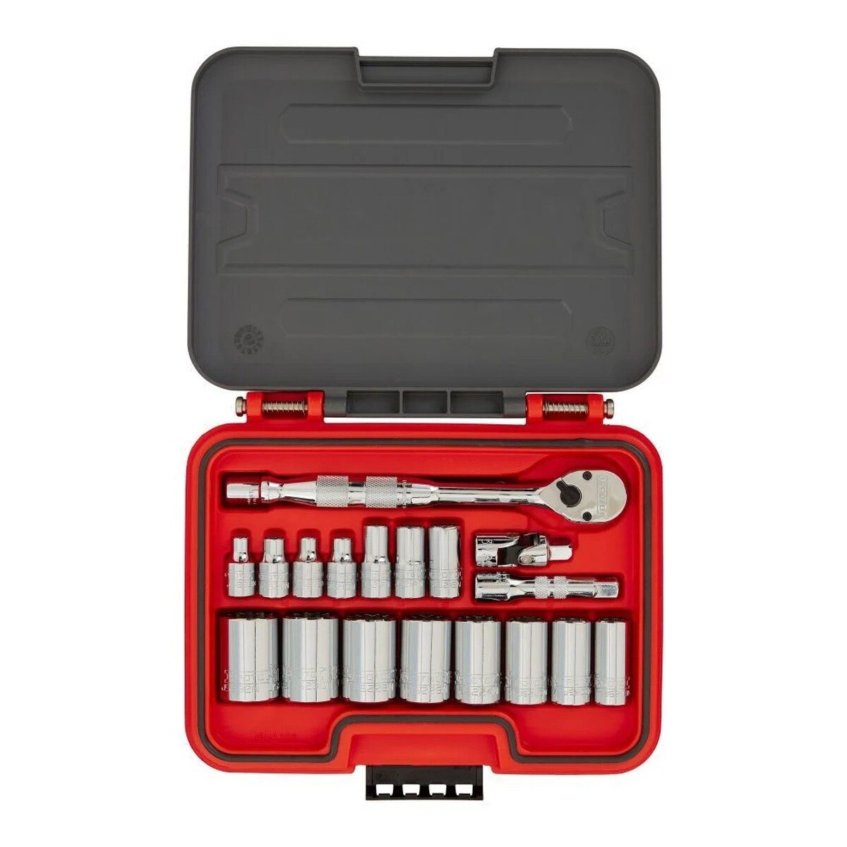 Proto J52119AS 3-8" Drive SAE 12 Point AERO Socket Set (19 Piece)