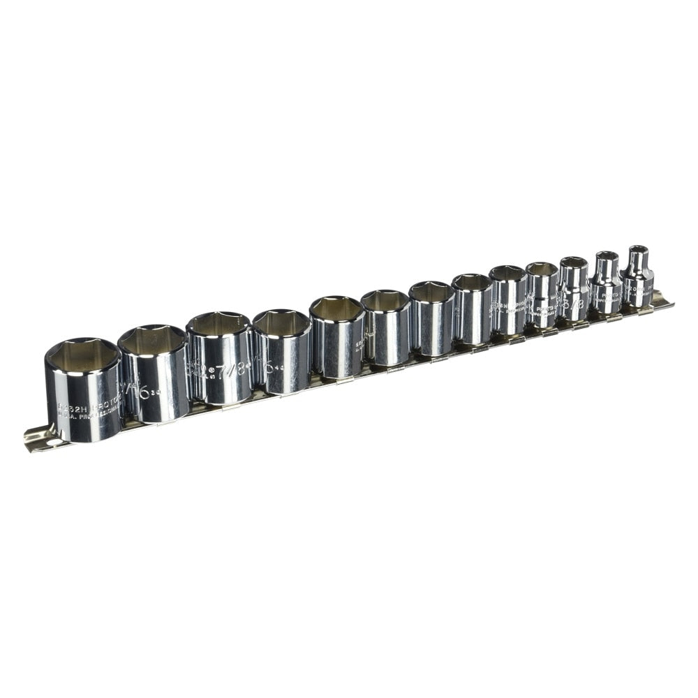 Proto  J52126 3/8" Drive 13 Piece Socket Set - 6 Point