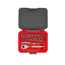 Proto J52325S 3/8" Drive SAE and Metric 6 Point Socket Set (25 Piece)