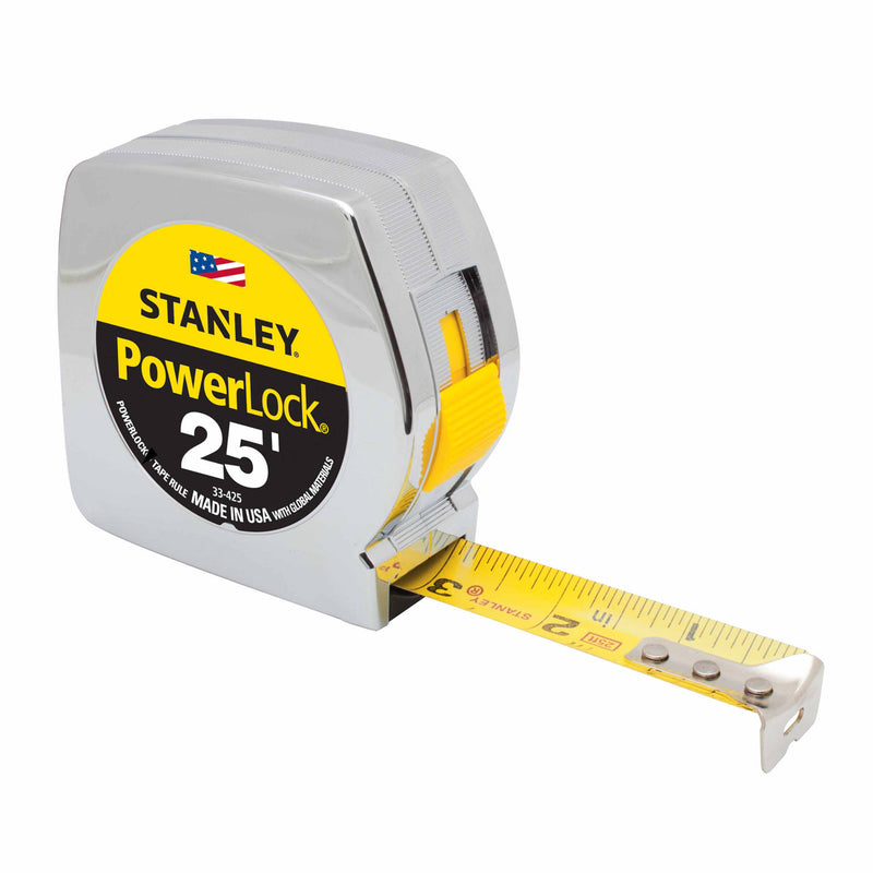 Stanley 33-425 PowerLockClassic Tape Rule 1" X 25'