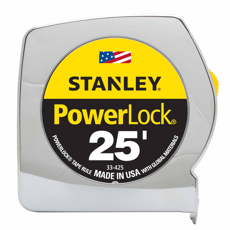 Stanley 33-425 PowerLockClassic Tape Rule 1" X 25' - 2