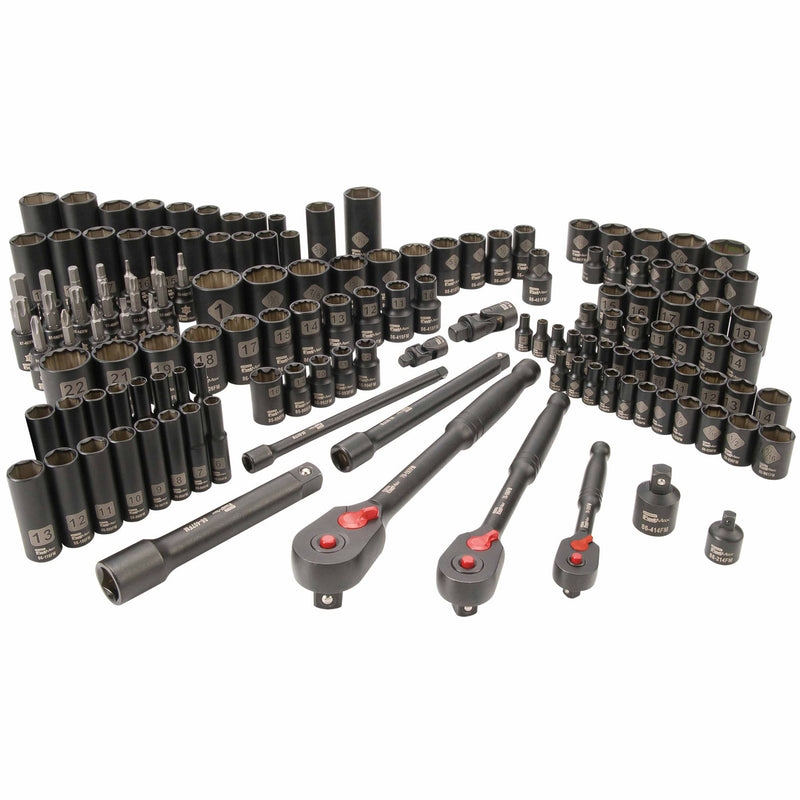 Stanley FMMT71665 229 Piece Matte Black Chrome Socket Set - 2