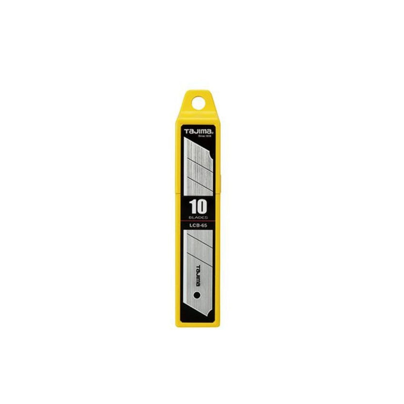 Tajima LCB-65 Rock Hard Blade 7-Point Utility Knife Blades, 10-Pack