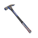 Vaughan VN12338 24 oz. Straight Claw Hammer - Fiberglass Handle Milled Face