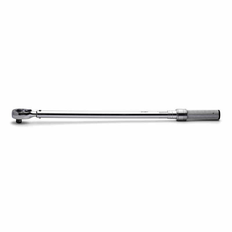 Wright Tool 4477 1/2" Drive Torque Wrench w Ratchet Handle, 20-150 ft.-lbs.