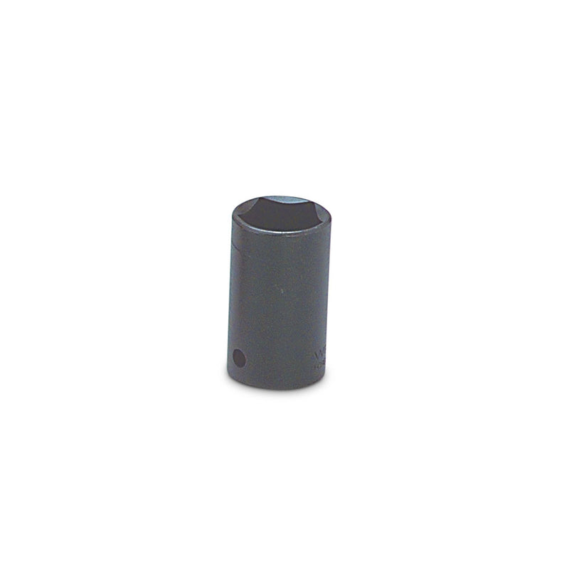 Wright Tool 9076 1/2" Drive Standard Thin Wall Black Industrial Socket 13/16"