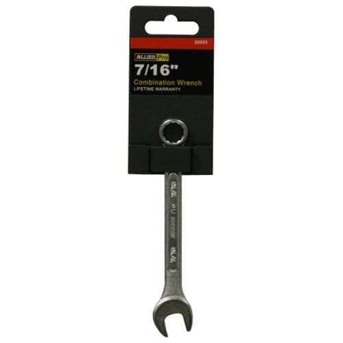 Allied 20003 7/16" Raised Panel Combination Wrench