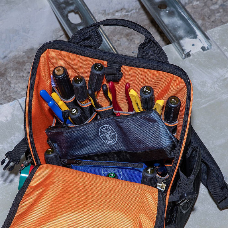 Klein 5539CPAK Zipper Bags, Assorted Canvas Tool Pouches, 3-Pack